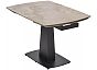 Стол BALDE 140 GLOSS AMBER JADE SOLID CERAMIC / BLACK, ®DISAUR