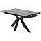 Стол BELLUNO 160 KL-176, итальянская керамика/ черный каркас, ®DISAUR