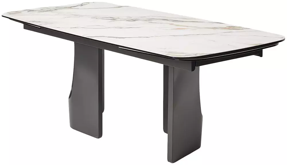 Стол BIRGER 200 KL-188 Контрастный мрамор итальянская керамика DISAUR 149900₽
