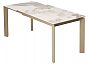 Стол CORNER 120 GLOSS LUXURY PANDORA SOLID CERAMIC / TAUPE, ®DISAUR