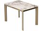 Стол CORNER 120 GLOSS LUXURY PANDORA SOLID CERAMIC / TAUPE, ®DISAUR