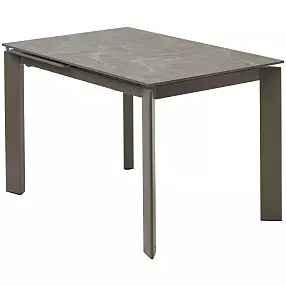 Стол CORNER 120 MATT LATTE STONE SOLID CERAMIC / TAUPE, ®DISAUR