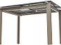 Стол CORNER 120 MATT LATTE STONE SOLID CERAMIC / TAUPE, ®DISAUR