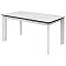 Стол CREMONA 140 HIGH GLOSS STATUARIO Белый мрамор глянцевый, керамика/ белый каркас, ®DISAUR Стол CREMONA 140 HIGH GLOSS STATUARIO Белый мрамор глянцевый, керамика/ белый каркас, ®DISAUR