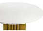 Стол деревянный Барел 110 белый / золото