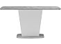 Стол деревянный Комфорт цемент светлый / белый