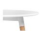 Стол деревянный Lorini 60 white / wood