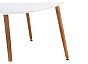 Стол деревянный Lorini 80 white / wood