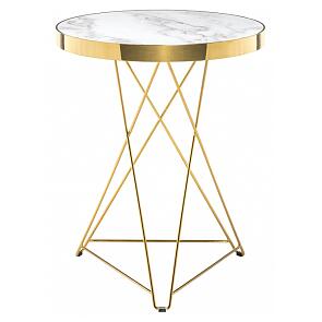 Стол деревянный Milena white / gold