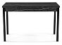 Стол деревянный Оригон 120(160)х70 файерстоун / черный матовый