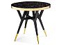 Стол деревянный Selina 80х72 black / gold