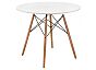 Стол деревянный Table 80 white / wood