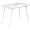 Стол Эмма белый мрамор/белый