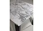 Стол ESMIR 180 MATTE ARABESCATO SOLID CERAMIC/ орех, ®DISAUR