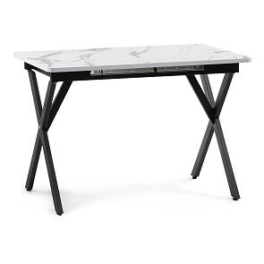 Стол  Гурдун белый / черный