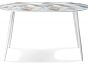 Стол Кловис кианит/белый