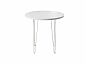 Стол обеденный круглый TLC-1.2 White In 2S/W Белый 732*750*750