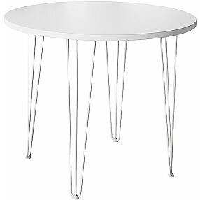 Стол обеденный круглый TLC-1.2 White In 2S/W Белый 732*900*900