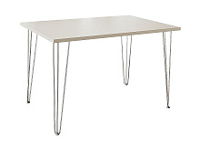 

Стол обеденный прямоугольный TLC-1.2 Cashmere In 2S/C Хром 732*1200*750, Cashmere in 2s;хром