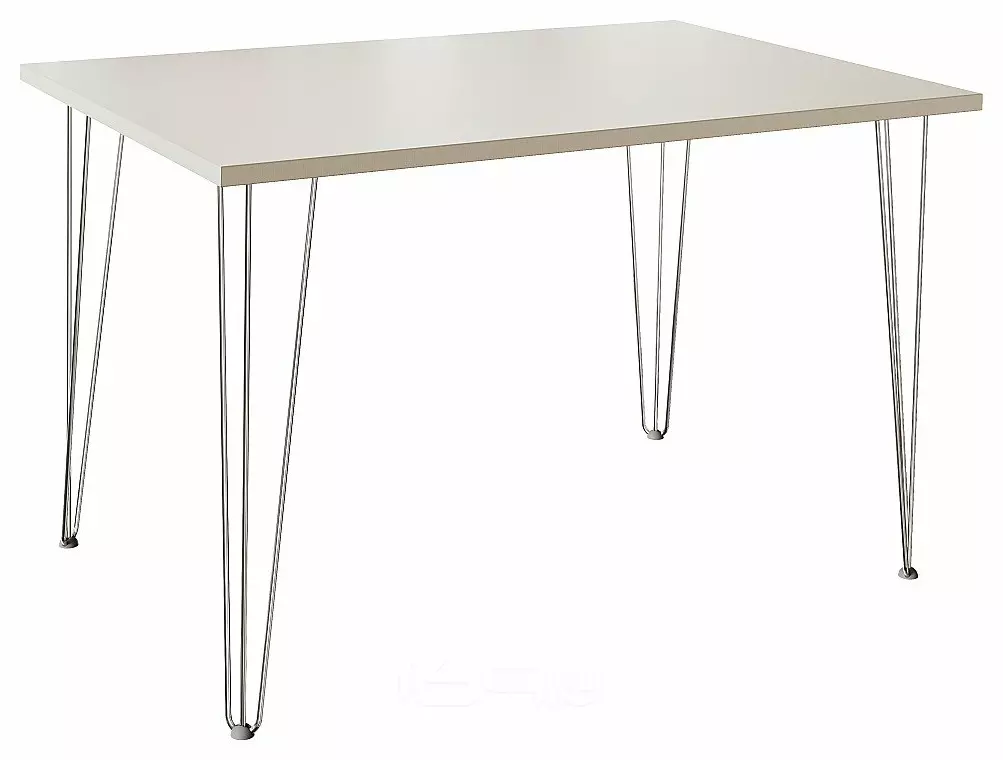 Стол обеденный прямоугольный TLC-1.2 Cashmere In 2S/C Хром 732*1200*750