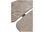 Стол RIVOLI 140 MATT LATTE STONE SOLID CERAMIC / TAUPE