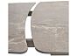 Стол RIVOLI 140 MATT LATTE STONE SOLID CERAMIC / TAUPE