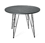 

Стол Sheffilton SHT-TU10/90 МДФ чёрный муар/каменный уголь, Каменный уголь;чёрный муар