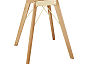 Стол SHT-TU9/ТT8 70/70 ДУБ/керамика прозрачный лак/коричневая сепия