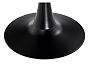 Стол стеклянный Tulip 90 black glass
