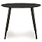 Стол СТЕНЛИ черный мрамор 1000/1400х750х1000