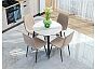 Стол Uni-Form-R.2B SBlack/White Matt Marble 727*800*800