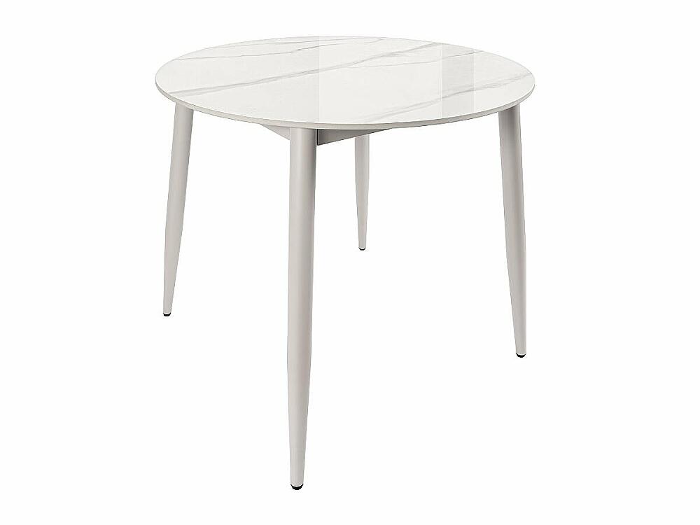 

Стол Uni-Form-R.2B SGrey/White Gloss Marble 727*800*800