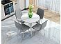 Стол Uni-Form-R.2B SGrey/White Matt Marble 727*800*800