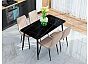 Стол Uni-Form-S2.2B SBlack/Black Matt Laurent 727*1300*700