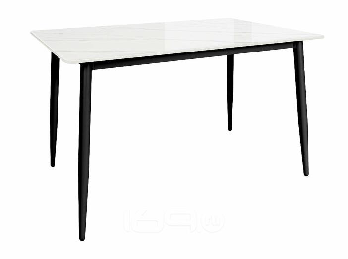 Стол Uni-Form-S2.2B SBlack/White Gloss Marble 727*1300*700