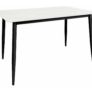 Стол Uni-Form-S2.2B SBlack/White Matt Marble 727*1300*700
