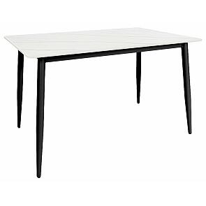 Стол Uni-Form-S2.2B SBlack/White Matt Marble 727*1300*700