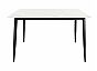 Стол Uni-Form-S2.2B SBlack/White Matt Marble 727*1300*700