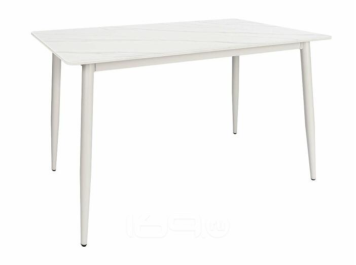 Стол Uni-Form-S2.2B SGrey/White Matt Marble 727*1300*700