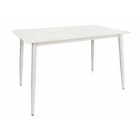 Стол Uni-Form-S2.2B SGrey/White Matt Marble 727*1300*700