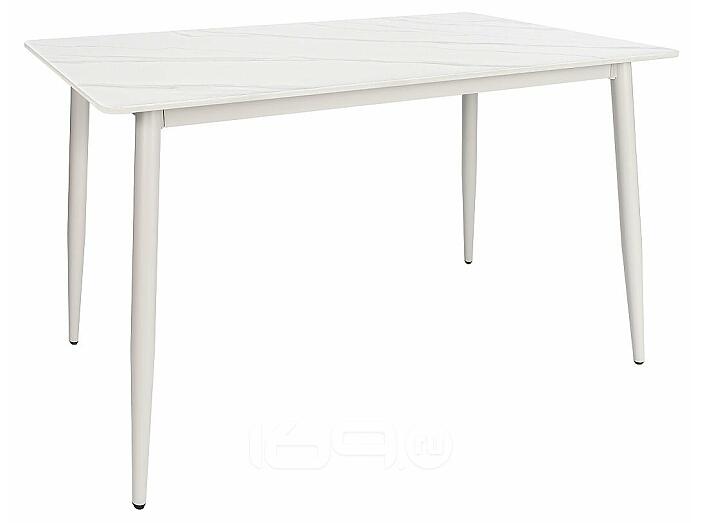 Стол Uni-Form-S2.2B SGrey/White Matt Marble 727*1300*700