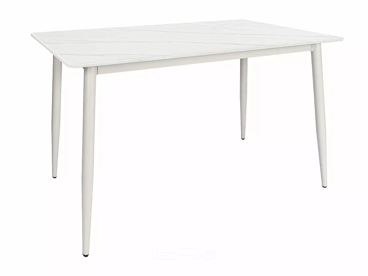 Стол Uni-Form-S2.2B SGrey/White Matt Marble 727*1300*700