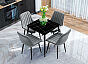 Стол Uni-Form-S.2B SBlack/Black Matt Laurent 727*800*800