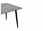 Стол Uni-Form-S.2B SBlack/Grey Matt Cliff 727*800*800
