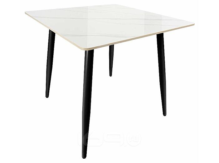Стол Uni-Form-S.2B SBlack/White Gloss Marble 727*800*800