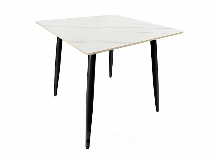 Стол Uni-Form-S.2B SBlack/White Matt Marble 727*800*800