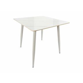 Стол Uni-Form-S.2B SGrey/White Gloss Marble 727*800*800