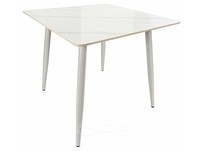 Стол Uni-Form-S.2B SGrey/White Gloss Marble 727*800*800