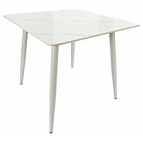Стол Uni-Form-S.2B SGrey/White Gloss Marble 727*800*800