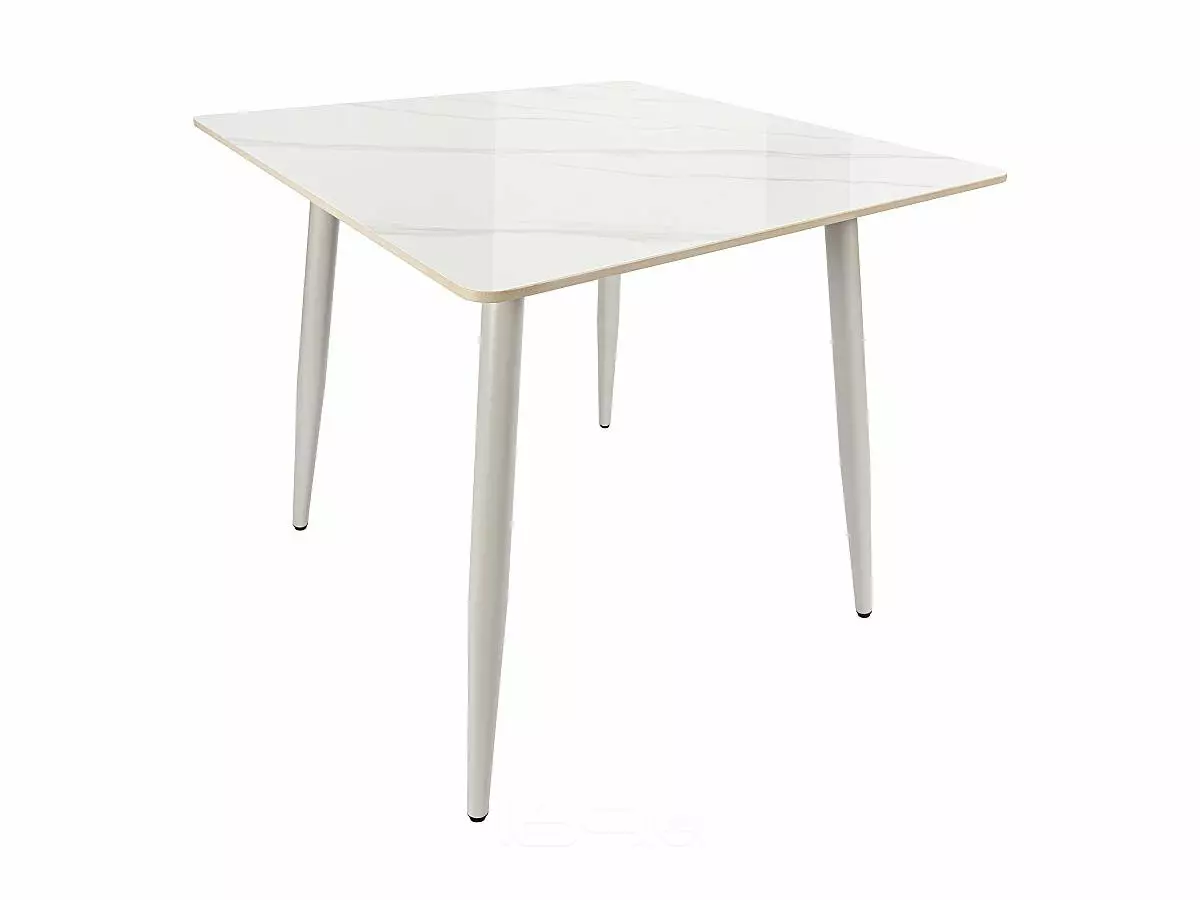 Стол Uni-Form-S.2B SGrey/White Gloss Marble 727*800*800